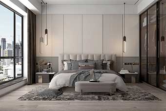 茂名现代风格-卧室