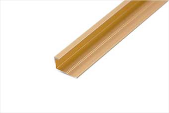 茂名航空纤维墙咔铝合金边条（钛金氧化）