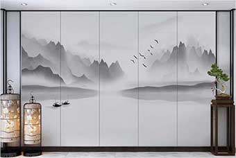 茂名森佰汇航空纤维（山水画系列）